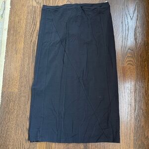 Elegant Black Women's Stretch Skirt